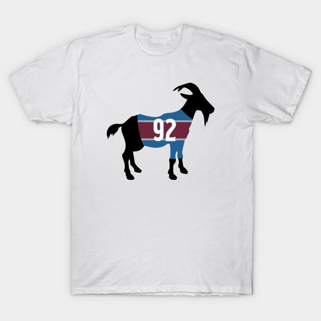 Gabriel Landeskog GOAT T-Shirt by cwijeta